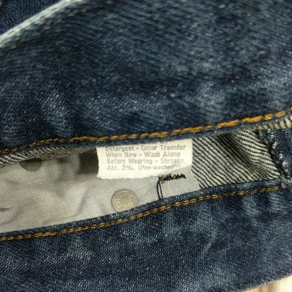 Levi's Big E 544 Vintage Mom Jeans High Rise Sz 7 - Picture 4 of 8